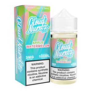 Cloud Nurdz TFN ICED – Apple Watermelon 100mL