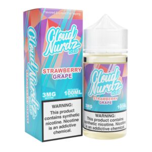 Cloud Nurdz TFN ICED – Strawberry Grape 100mL