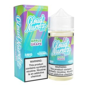 Cloud Nurdz TFN ICED – Apple Grape 100mL