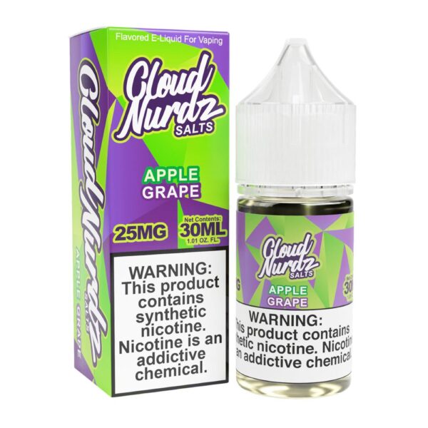 Cloud Nurdz TFN Salts – Apple Grape 30mL