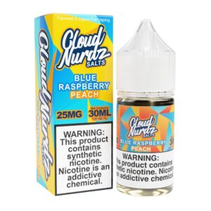 Cloud Nurdz TFN Salts – Blue Raspberry Peach 30mL