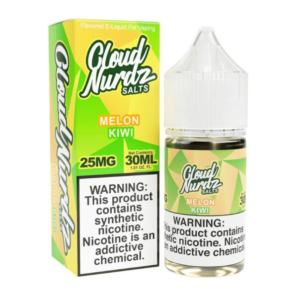 Cloud Nurdz TFN Salts – Melon Kiwi 30mL