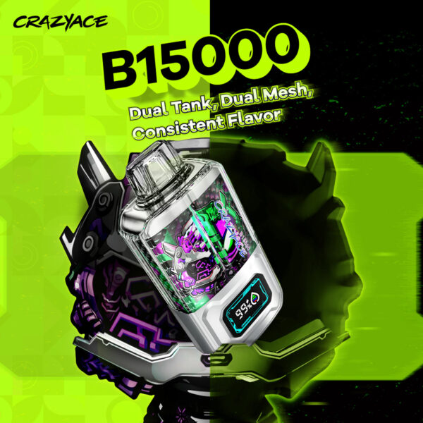 CrazyAce B15000 15,000 Puff Disposable