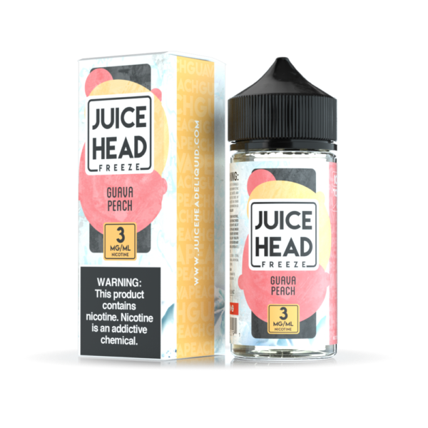 Juice Head FREEZE – Guava Peach 100mL