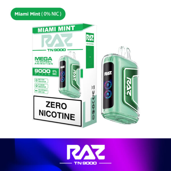 Geek Vape Raz TN9000 Zero Nicotine Disposable - Image 3