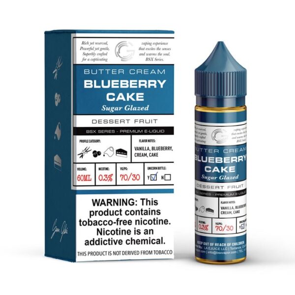 Glas Basix TFN – Blueberry Cake 60mL