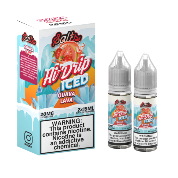 Hi-Drip Salts – Guava Lava ICED 30mL
