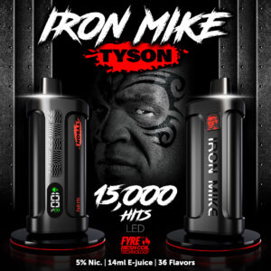 Iron Mike Tyson 15,000 Puff Disposable