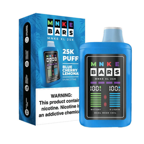 MNKE Bars MNKE XL 25,000 Puff Disposable - Image 2