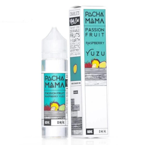 Pachamama TFN – Passion Fruit Raspberry Yuzu 60mL - Image 2