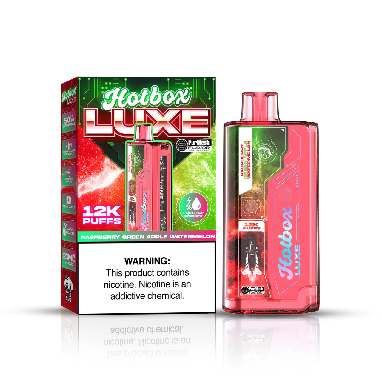 Puff Brands HotBox Luxe 12,000 Puff Disposable - Image 2