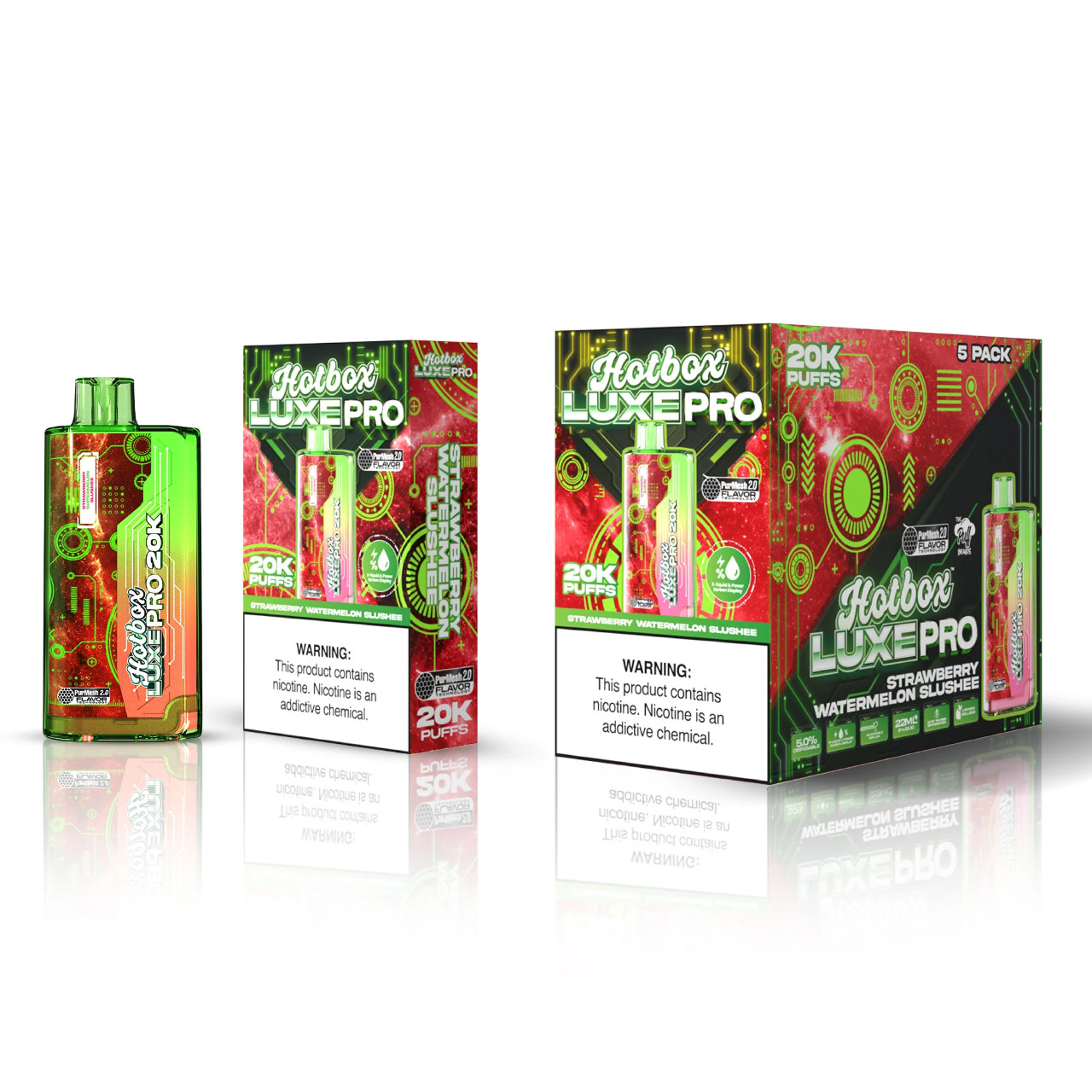 Puff Brands HotBox Luxe Pro 20,000 Puff Disposable - Image 2