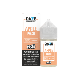 7 Daze Salt – Reds Peach 30mL