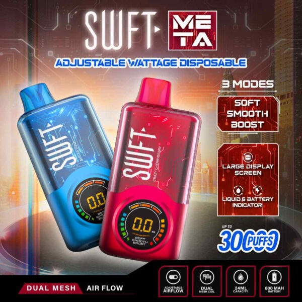 SWFT Meta 30,000 Puff Disposable - Image 3